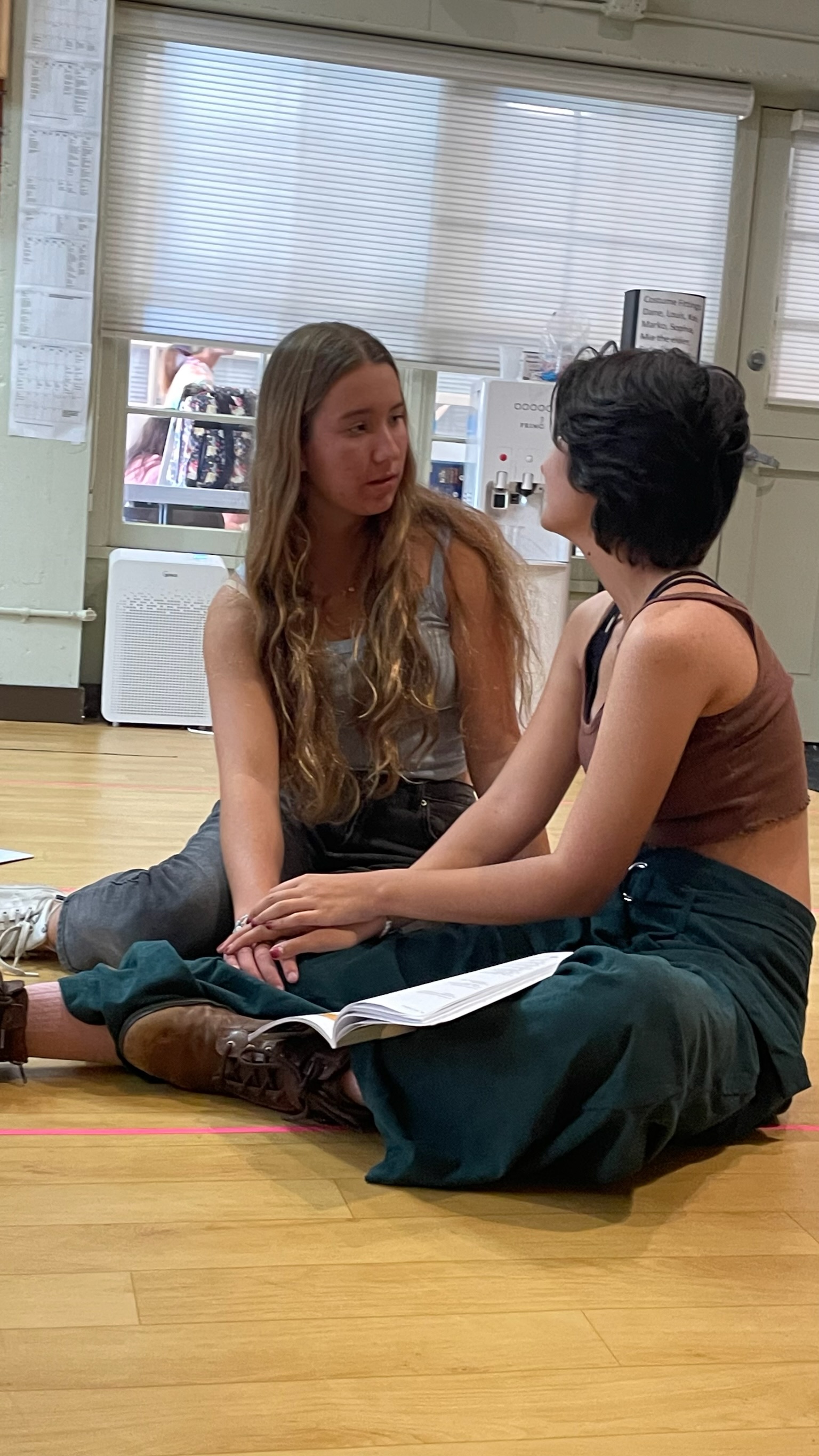 Behind the Scenes at Midsummer rehearsal